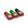 Chave Push-Button com 3 Terminais e sem Trava Liga/Liga 2A/250V  - PT/VD/VM - DS-612
