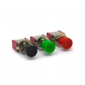 Chave Push-Button com 3 Terminais e sem Trava Liga/Liga 2A/250V  - PT/VD/VM - DS-612