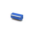 Chave Dip Switch Piano 90° DS1040-BT - 1 a 12 Vias - Connfly
