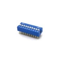 Chave Dip Switch 180° DS1040-BN - 1 a 12 Vias