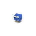 Chave Dip Switch Piano 90° DS1040-BT - 1 a 12 Vias - Connfly