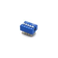 Chave Dip Switch 180° DS1040-BN - 1 a 12 Vias