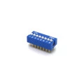 Chave Dip Switch 180° DS1040-BN - 1 a 12 Vias