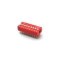 Chave Dip Switch 180° DS1040-BN - 1 a 12 Vias