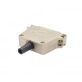 Capa Metálica Kit Curto para DB37 180º - DS1047-03-37M2N - Connfly