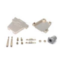 Capa Metálica Kit Longo para DB25 180º - DS1047-25M2L1-N - Connfly