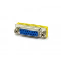 Adaptador DB15 Macho x Fêmea DS-1082-02-15M8LNCC - Connfly