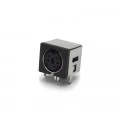 Conector Mini Din Fêmea PCI DS1093-03BN5-0 - 5 Pinos - Jiali