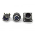 Conector Circular Macho e Fêmea DS1110-05-04 - 04 Vias - Connfly