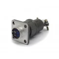 Conector Circular Macho e Fêmea DS1110-05-04 - 04 Vias - Connfly