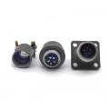 Conector Circular Macho e Fêmea DS1110-05-05 - 05 Vias - Connfly