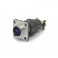 Conector Circular Macho e Fêmea DS1110-05-05 - 05 Vias - Connfly