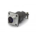 Conector Circular Macho e Fêmea DS1110-05-07 - 07 Vias - Connfly