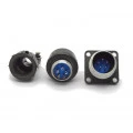 Conector Circular Macho e Fêmea DS1110-06-05 - 05 Vias - Connfly