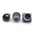 Conector Circular Macho e Fêmea DS1110-06-07 - 07 Vias - Connfly