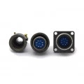 Conector Circular Macho e Fêmea DS1110-06-09 - 09 Vias - Connfly