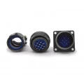 Conector Circular Macho e Fêmea DS1110-07-12 - 12 Vias - Connfly