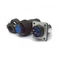 Conector Circular Macho e Fêmea DS1110-08-04LYP - 04 Vias - Connfly