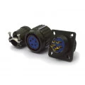 Conector Circular Macho e Fêmea DS1110-09-05 - 05 Vias - Connfly