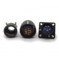 Conector Circular Macho e Fêmea DS1110-09-05 - 05 Vias - Connfly