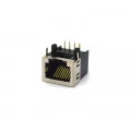 Conector Jack RJ45 DS1125-S80BP 8P8C 90º com 08 Vias - Connfly