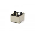 Conector Jack PCB 8P8C DS1126-S80BP com 8 Vias - Connfly