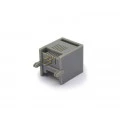 Conector Jack RJ11 DS1133-S6P4C 90º com 04 Vias - Connfly
