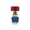 Tampa em alumínio para FootSwitch Alloy Candy Topper Cor Vinho