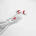Fone de ouvido - Easy Earphone Coca-Cola -  com Microfone - Branco