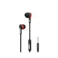 Fone de ouvido - Easy Earphone Coca-Cola -  com Microfone - Preto
