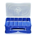 Estojo Organizador Duplo com 12 Divisorias - ED-12-A - Hi estojos