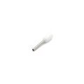 Terminal Tubular Ilhós Isolado 20 AWG 0.50mm² Branco - ES20050-1 - Eletro Service