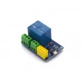 Adaptador ESP8266 ESP-01 com Relé 5V 10A 1 Canal Compatível com Arduino