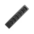 Régua com 6 Tomadas 10A/250V - EX656PT - Exatronic