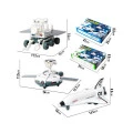 Kit Educacional Solar Frota Exploradora da Lua 3 em 1 - Fácil de Montar - No. 2035