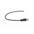 Conector M12 Fêmea 3 Vias com Rabicho - MA12FAHD03ST03CB25