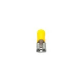 Terminal Faston Fêmea Isolado 12-10 AWG 2.6 á 6mm Amarelo - FE1210-1 - Eletro Service