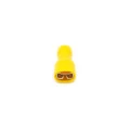 Terminal Faston Fêmea Isolado 12-10 AWG 2.6 a 6mm² Amarelo - FE1210-1TI - Eletro Service