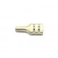 Terminal Faston Sem Isolação 6,3 - 0,8mm 16 a 14 AWG 1,1mm² à 2,5mm² - FE1614-1SC