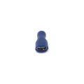 Terminal Faston Fêmea Totalmente Isolado em PVC 16-14 AWG 1.1 á 2.5mm² Azul - FE1614-41TI - Eletro Service
