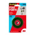 Fita 3M Dupla Face Scotch Fixa Forte Transparente - Uso Interno - 19mm x 2M
