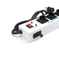 Filtro de Linha Metálico com 3 Tomadas 10A com Chave, LED e Fusível - FL3