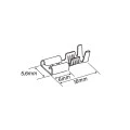 Terminal Faston Fêmea 4,8mm Sem Trava FRU221202 - Eletro Service