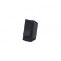 Chave Gangorra / Tecla Preta com 3 Terminais Faston 3/16″ Liga/Liga 6A/127V - G323-1-1