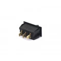 Chave Gangorra / Tecla Preta com 3 Terminais Faston 3/16″ Liga/Liga 6A/127V - G323-1-1