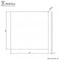 Caixa Plástica   DIN 144X144X140  - Patola
