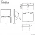 Caixa Plástica  PB-180/2 - Patola