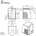 Caixa Plástica  CF-817 - Patola