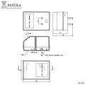 Caixa Plástica CF-070 - Patola - Caixa 58