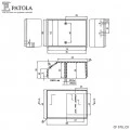 Caixa Plástica CF-070 - Patola - Caixa 58